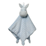 GUND Baby Roly Polys Horse Lovey Stuffed Animal Plush Blanket, Blue, 14