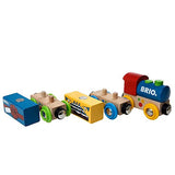 BRIO World - 33818 Birthday Train | 5 Piece Train Toy for Kids Ages 2 and Up