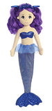 Aurora World Sea Sparkles Mermaid Plush, Pearl