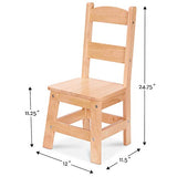 Melissa & Doug Tables and Chairs 3 Piece Set Gray