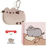 Gund Pusheen the Cat 80 Page Notebook and ID Case Bundle