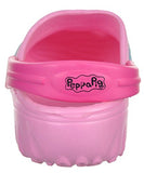 Peppa Pig Toddler Girl's Light Up Clog, Size 10- Pink
