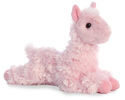 Aurora - Mini Flopsie - 8" Llama Pink