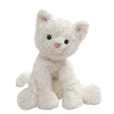 GUND Cozys Collection Cat Stuffed Animal Plush, White, 8"