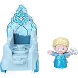 Bundle of 2 |Fisher-Price Little People Disney Princess Parade (Aurora & Fairy Godmothers + Elsa Frozen 2)
