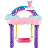 Barbie Dreamtopia Chelsea Princess Doll & Fairytale Sleepover Playset with Loft Bed, Swing, Moon Chairs & Unicorn Rocking Horse, Gift for 3 to 7 Year Olds