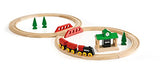 BRIO World 33028 - Classic Figure 8 Set - 22 Piece Wood Toy Train Set with Accessories and Wooden Tracks for Kids Age 2 and Up