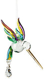 Woodstock Chimes CHPAS Rainbow Makers Crystal Suncatchers Fantasy Glass Hummingbird, Spring Pastels