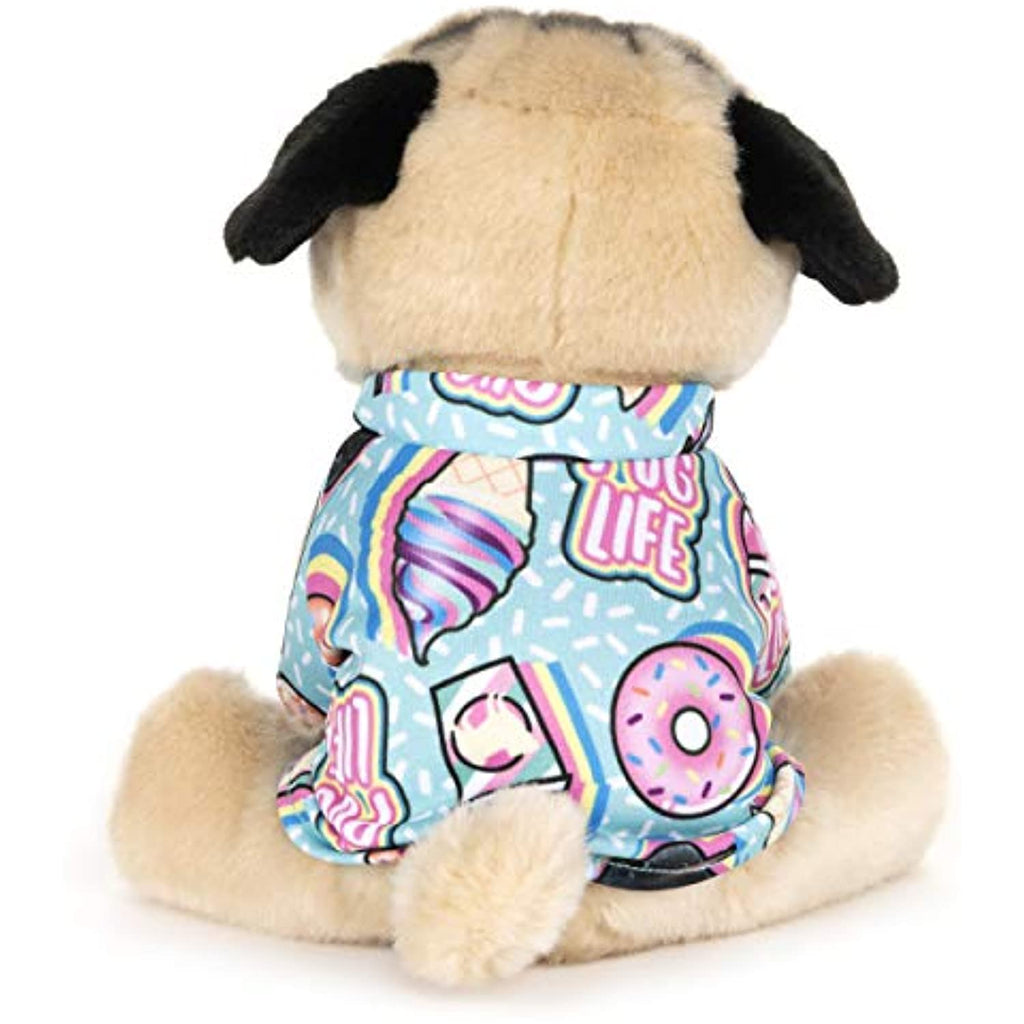 GUND Doug The Pug Donut Dog Stuffed Animal Plush, 9"