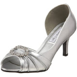 Touch Ups Women's Ivanna Pump,Silver,7.5 M US