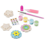 Melissa & Doug Paint & Decorate Your Own Wooden Magnets Craft Kit – Butterflies, Hearts, Flowers