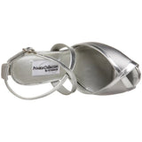 Dyeables Women's Vegas Platform Sandal,Silver,6.5 M US