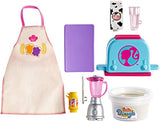 Barbie Cooking & Baking Accessory Pack with Breakfast-Themed Pieces, Including Apron for Doll, Toaster Mold & Container of Molded Dough, Ages 4 Years Old & Up, Multi