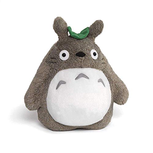 GUND 30th Anniversary Fluffy Totoro Stuffed Animal Plush in Gray 9 inches