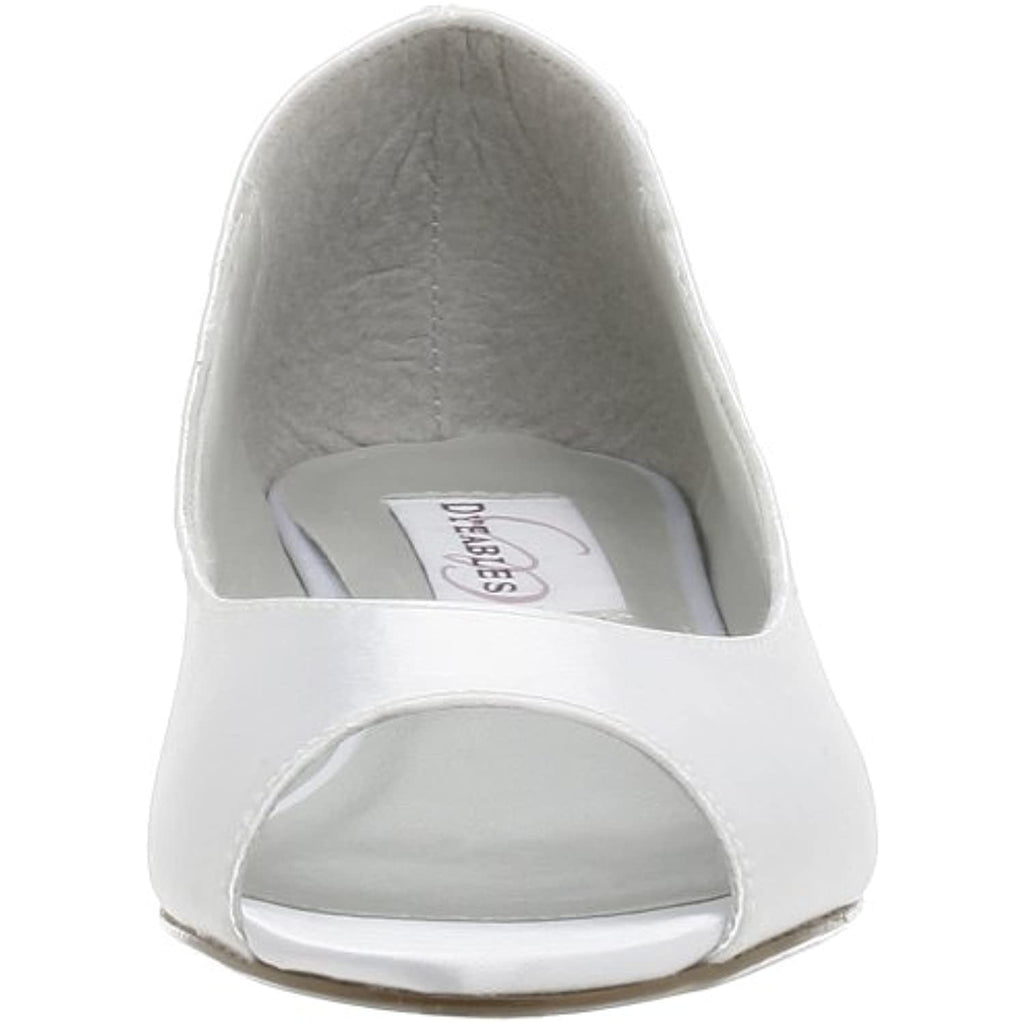 Dyeables Women's Kara Dyeable Pump,White,7.5 M