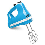 KitchenAid KHM512CL 5-Speed Ultra Power Hand Mixer, Crystal Blue