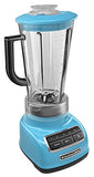KitchenAid KSB1575CL 5-Speed Diamond Blender with 60-Ounce BPA-Free Pitcher - Crystal Blue