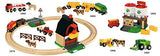 BRIO 33719 Farm Railway Set | Toy Train Set for Kids Age 3 and Up,Green
