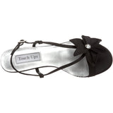 Touch Ups Women's Cheyenne Slingback Sandal,White Satin,6 M US