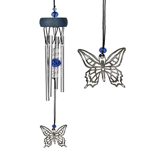 Woodstock Chimes WCFB The Original Guaranteed Musically Tuned Chime, Fantasy - Butterfly