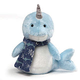GUND Neptune Christmas Narwhal Holiday Plush, 10"