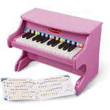 Melissa & Doug Learn-to-Play Piano, Blue & Pink Piano