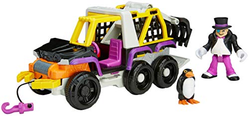 Fisher-Price Imaginext DC Super Friends The Penguin & 6 Wheeler - Figures, Multi Color