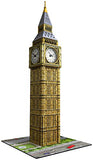 Ravensburger Big Ben 216 Piece 3D Jigsaw Puzzle Includes Real Working Clock for Kids and Adults - Easy Click Technology Means Pieces Fit Together Perfectly