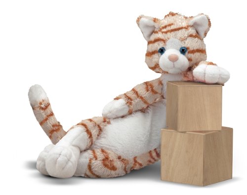 Melissa & Doug Longfellow Cat Stuffed Animal (nearly 2 feet long)