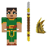 Minecraft Dungeons |Jade |3.25-in Collectible Battle Figure & Accessories GTT60