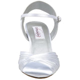 Dyeables Women's Alexis  Sandal,White,5 M US