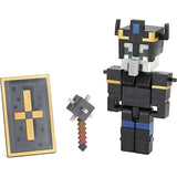 Minecraft Illager Royal Guard 3.25-in Collectible Battle Figure and Accessories, Based on Video Game, Imaginative Story Play Gift for Boys and Girls Age 6 and Older