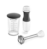 KitchenAid 2-Speed Hand Blender, White