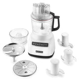 KitchenAid KFP0922WH 9-Cup Food Processor with Exact Slice System - White