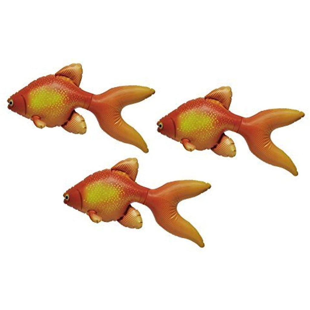 Troubling of 3 Fantail Goldfish (Inflatable: L20 inches)