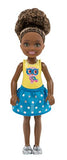 Barbie Club Chelsea Doll, Owl Graphic Outfit