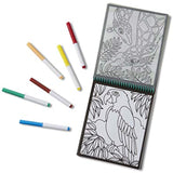 Melissa & Doug On The Go Stained Glass Fairy Tale/Animals Coloring Pad (2 Pack)