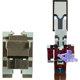 Minecraft Craft-a-Block 2-Pk, Action Figures (Raid Captain & Ravager)