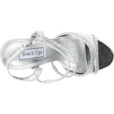 Touch Ups Women's Allie Manmade Platform Sandal,Silver,7.5 M US