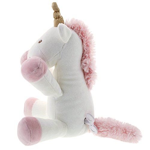 Baby GUND Luna Unicorn Keywind Musical Lullaby Stuffed Animal Sound Plush, 9
