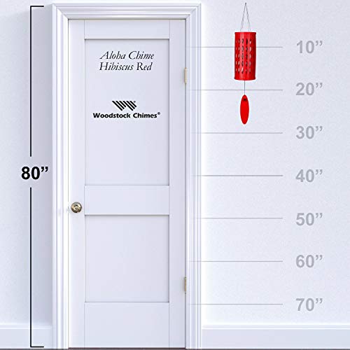 Woodstock Chimes ACHR The Original Guaranteed Musically Tuned Chime, Red