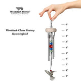 Woodstock Chimes WCFH The Original Guaranteed Musically Tuned Chime, Fantasy - Hummingbird