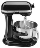 KitchenAid KP26M1XOB 6 Qt. Professional 600 Series Bowl-Lift Stand Mixer - Onyx Black