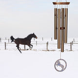 Woodstock Equestrian Spirit Chime- Décor Designs Collection