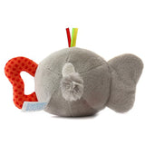 Baby GUND Flappy Elephant Silly Sounds Light Up Plush Ball, Gray, 6"
