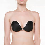 NuBra Seamless Underwire SE668 w/Free Travel Case Included (B, Black)