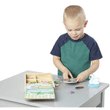 Melissa & Doug Ballerina and Fairy Magnetic Dress-Up Double-Sided Wooden Doll and Swan Pretend Play Set (52 pcs)