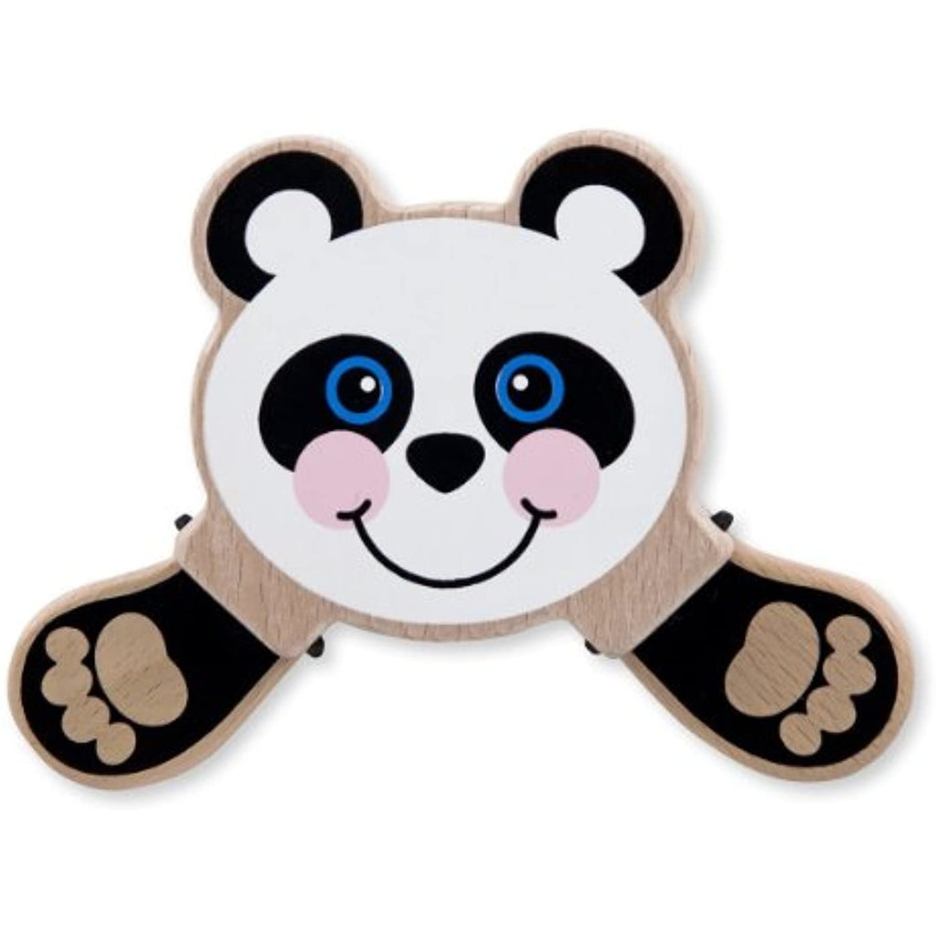 Peek-a-Boo Panda: First Play Series + FREE Melissa & Doug Scratch Art Mini-Pad Bundle [40310]