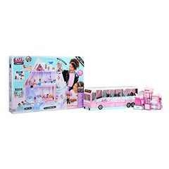 L.O.L. Surprise! Winter Disco Chalet Wooden Doll House with Exclusive Family & 95+ Surprises, Multicolor
