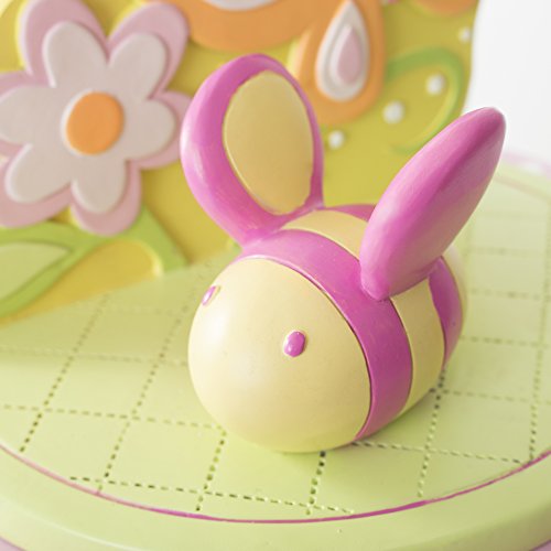 Guidecraft Hand-painted & Hand Crafted Butterfly Buddies Kids Table Lamp G86607
